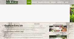 Desktop Screenshot of mtviewlawn.com